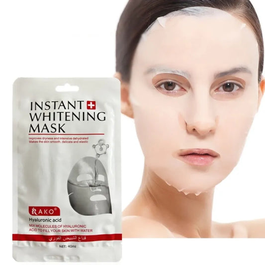 RAKO Instant Whitening Hyaluronic Acid Face Sheet Mask 40ml