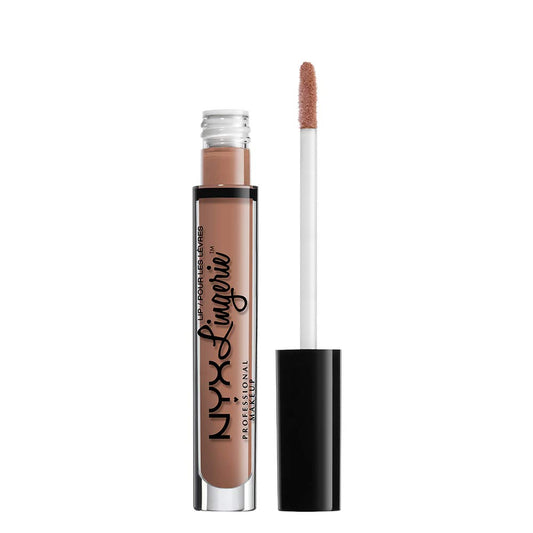 NYX Lip Lingerie Matte Liquid Lipstick (Satin Ribbon - Nude Beige, LIPLI07)