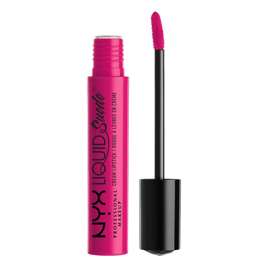 NYX - Liquid Suede Cream Lipstick (Pink Lust - Hot Pink LSCL08)