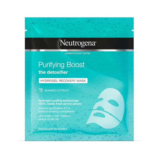 Neutrogena Purifying Boost The Detoxifier Hydrogel Recovery Mask (30ml, 1 PC)