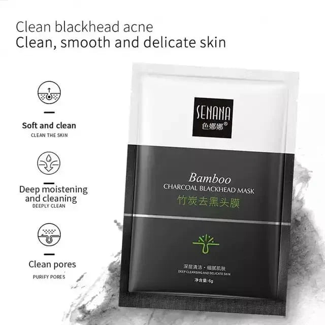 SENANA Bamboo Charcoal Blackhead Mask 6g