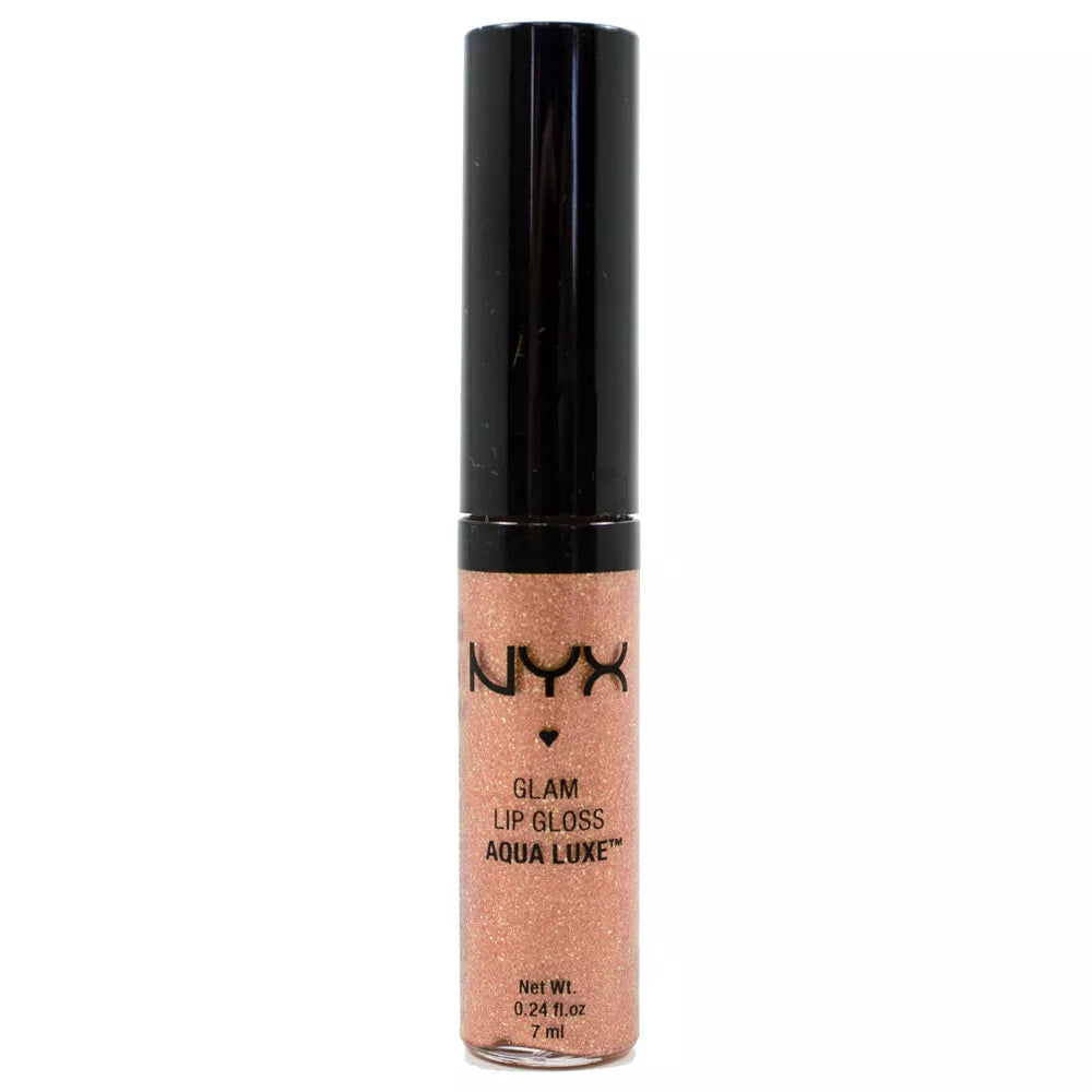 NYX Glam Lip Gloss Aqua Luxe GLG10 The Last Party